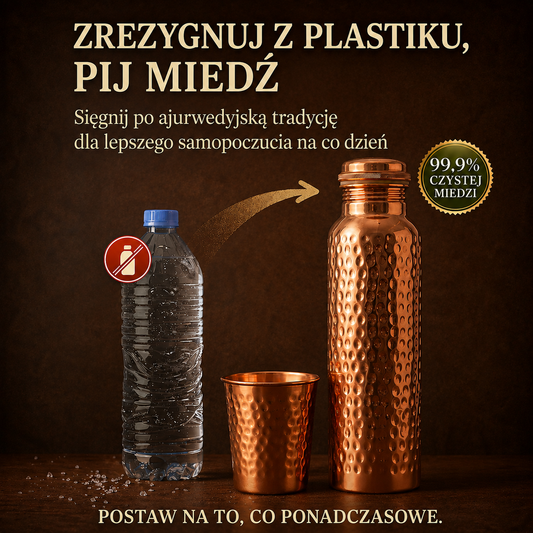 Butelka z Czystej Miedzi – Edycja Limitowana