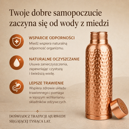 Butelka z Czystej Miedzi – Edycja Limitowana
